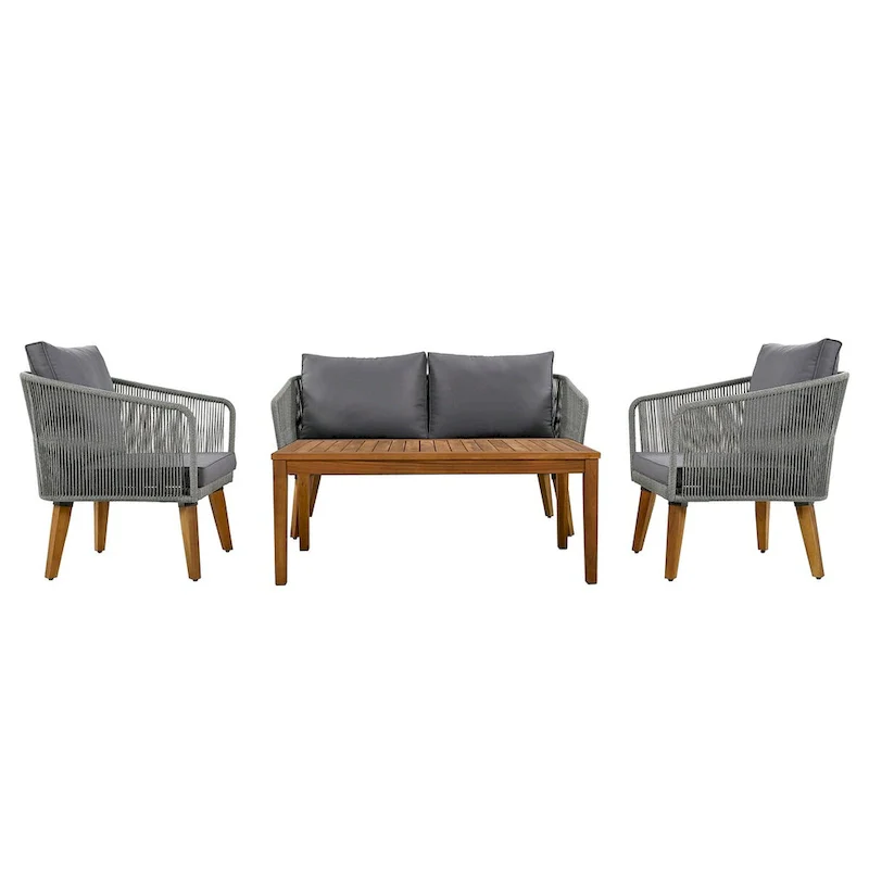 4-Piece Patio Conversation Set