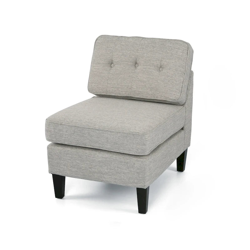 Crowningshield Fabric Slipper Chair by Christopher Knight Home