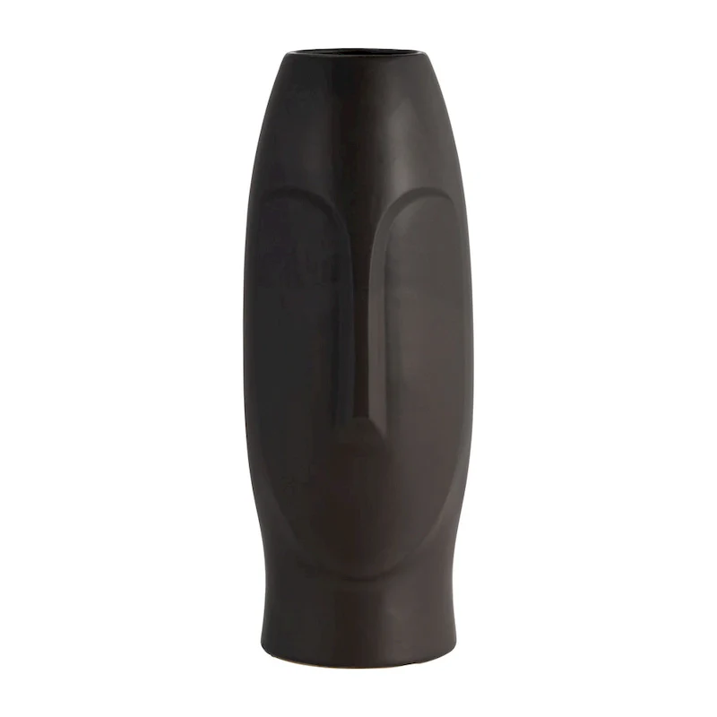 Sagebrook Home Novelty Abstract Ceramic Face Vase - Ceramic Table Decor
