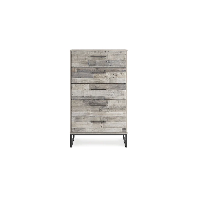 Ashley Furniture Neilsville Whitewash Chest of Drawers