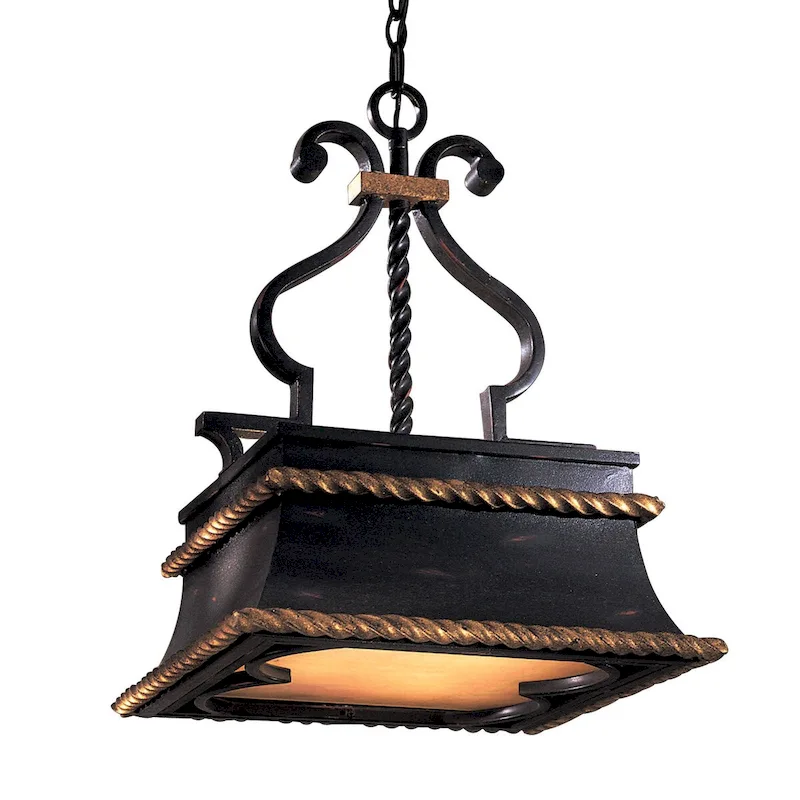 Metropolitan 3 Light Full Sized Pendant from the Montparnasse