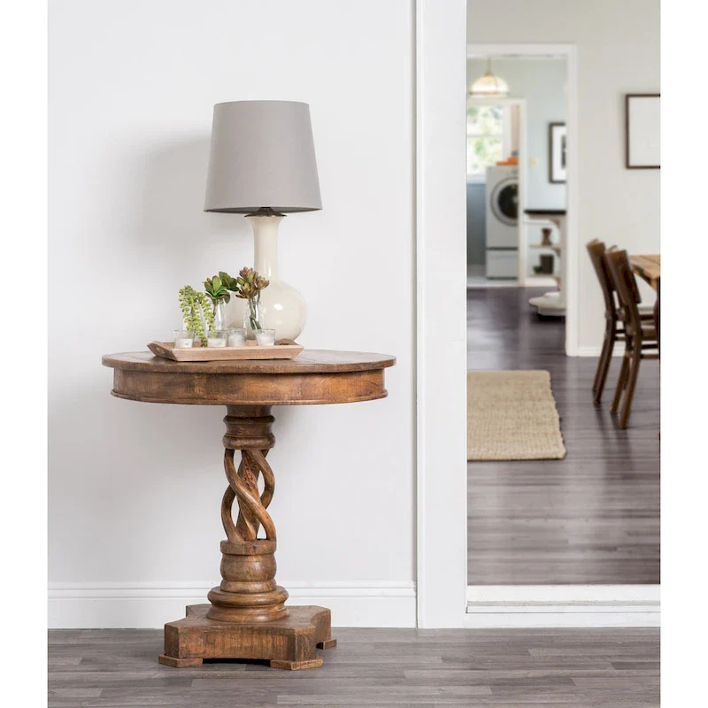 Bella 30 inch Round Table by Kosas Home