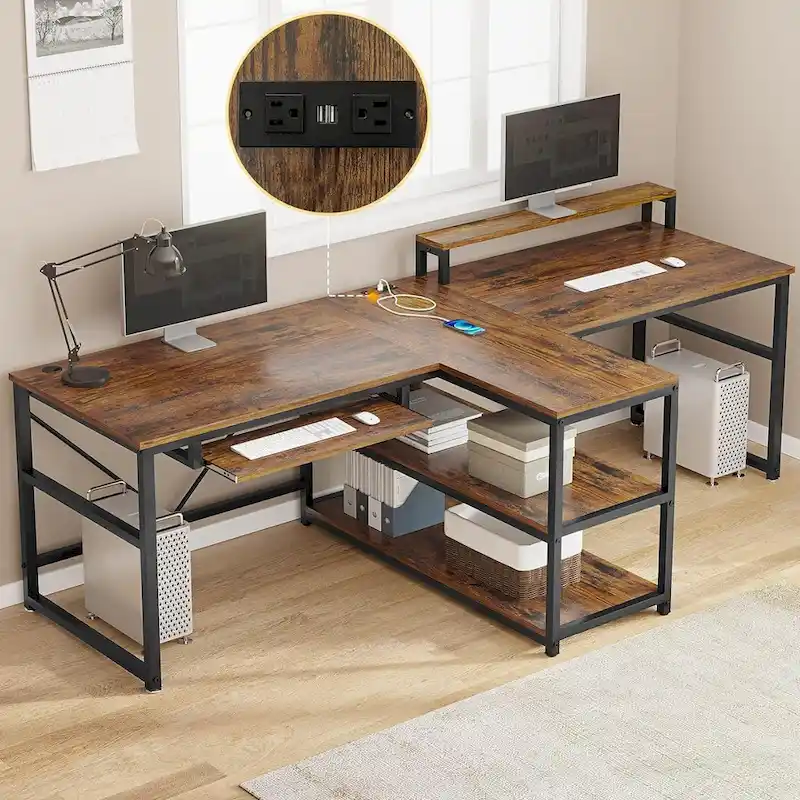 2-Person Gaming Desk 94.5