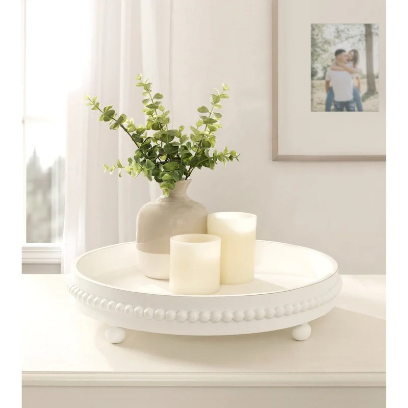 Kate and Laurel Strahm Decorative Tray - 16  Diameter