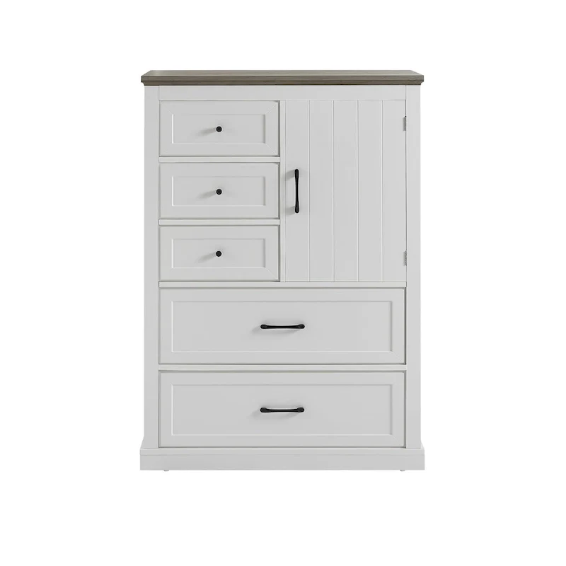 Wood Rustic Bedroom Dresser