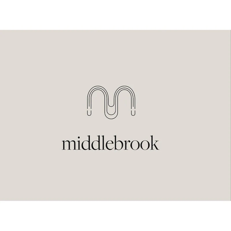 Middlebrook Designs Modern Fluted-Drawer Nightstand (Set of 2)