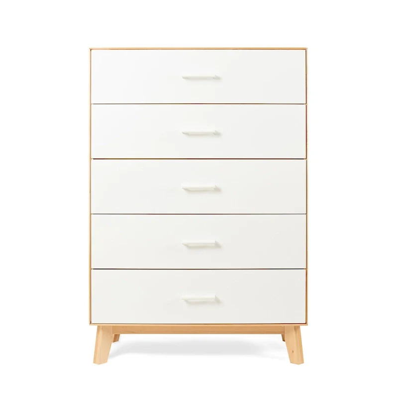 Plank and Beam Duo 5 Drawer Dresser