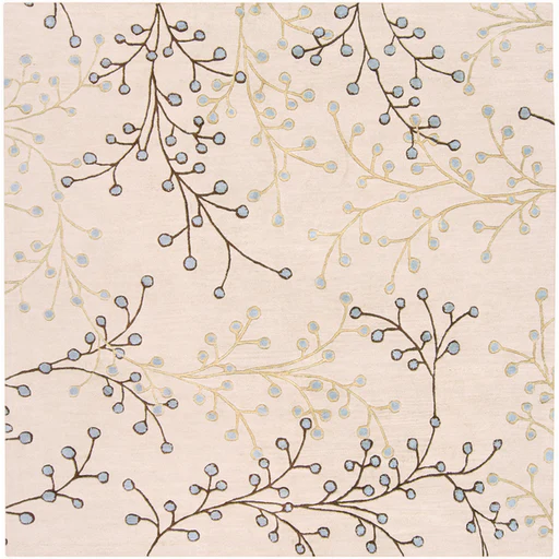 Enrique Square Area Rug in 7 Colors & 4 Sizes