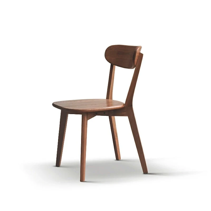 Dining Chair Wooden FAS Grade Oak Natural Wood 100% Dirt-free Wood Chair Solid Chair Table Chair