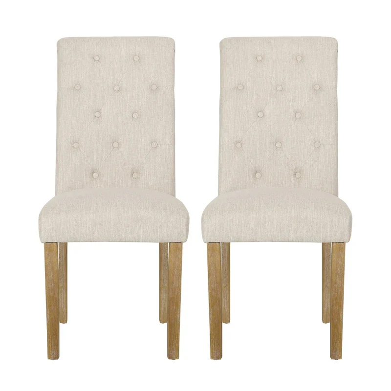 Aruda Upholstered Dining Chair (Set of 2) by Christopher Knight Home