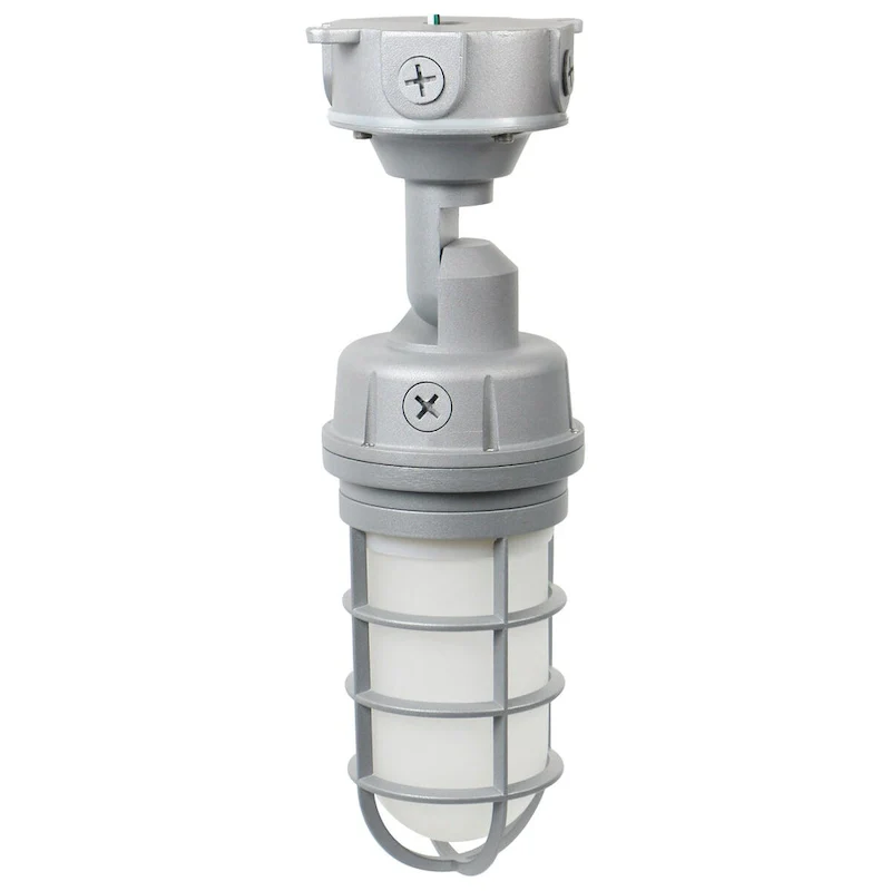 LED Adjustable Vapor Tight Fixture 20W RGB Selectable Gray Finish