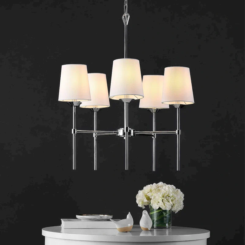 SAFAVIEH Lighting Dortra 5-light LED Adjustable Pendant - 26 W x 26 D x 110 H