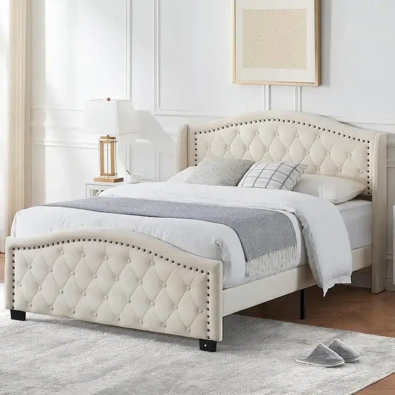 Velvet Bed Frame