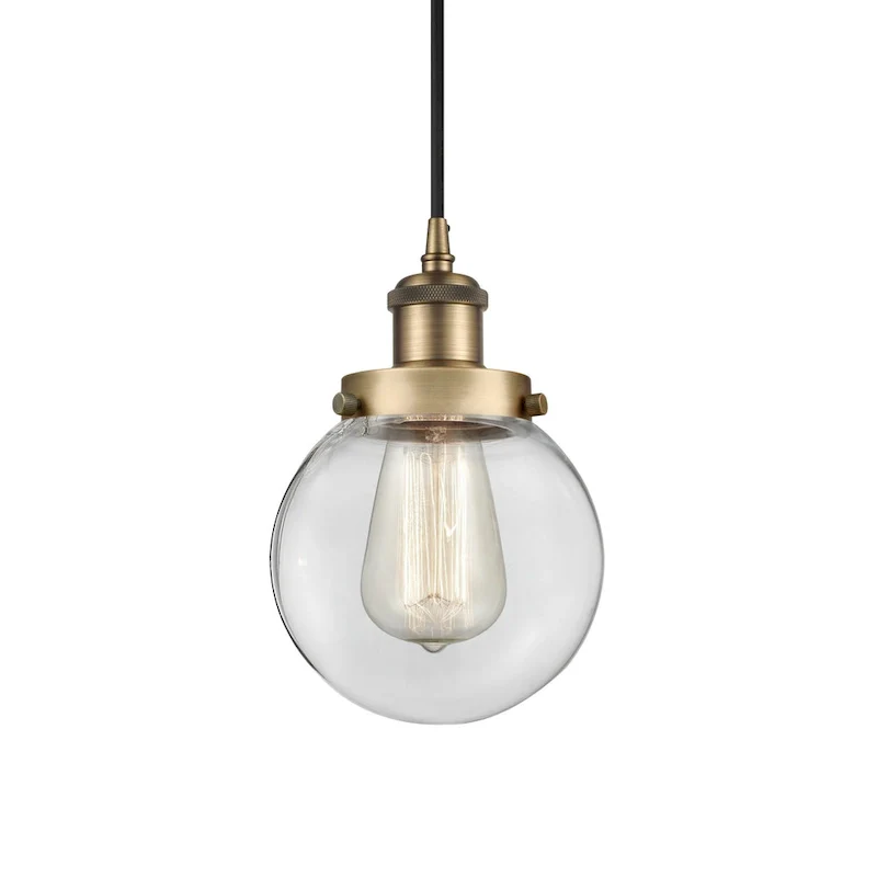 Innovations Lighting 916-1P-9-6 Beacon Pendant Beacon 6  Wide Mini