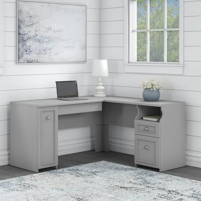 L-Shaped Desk, 60