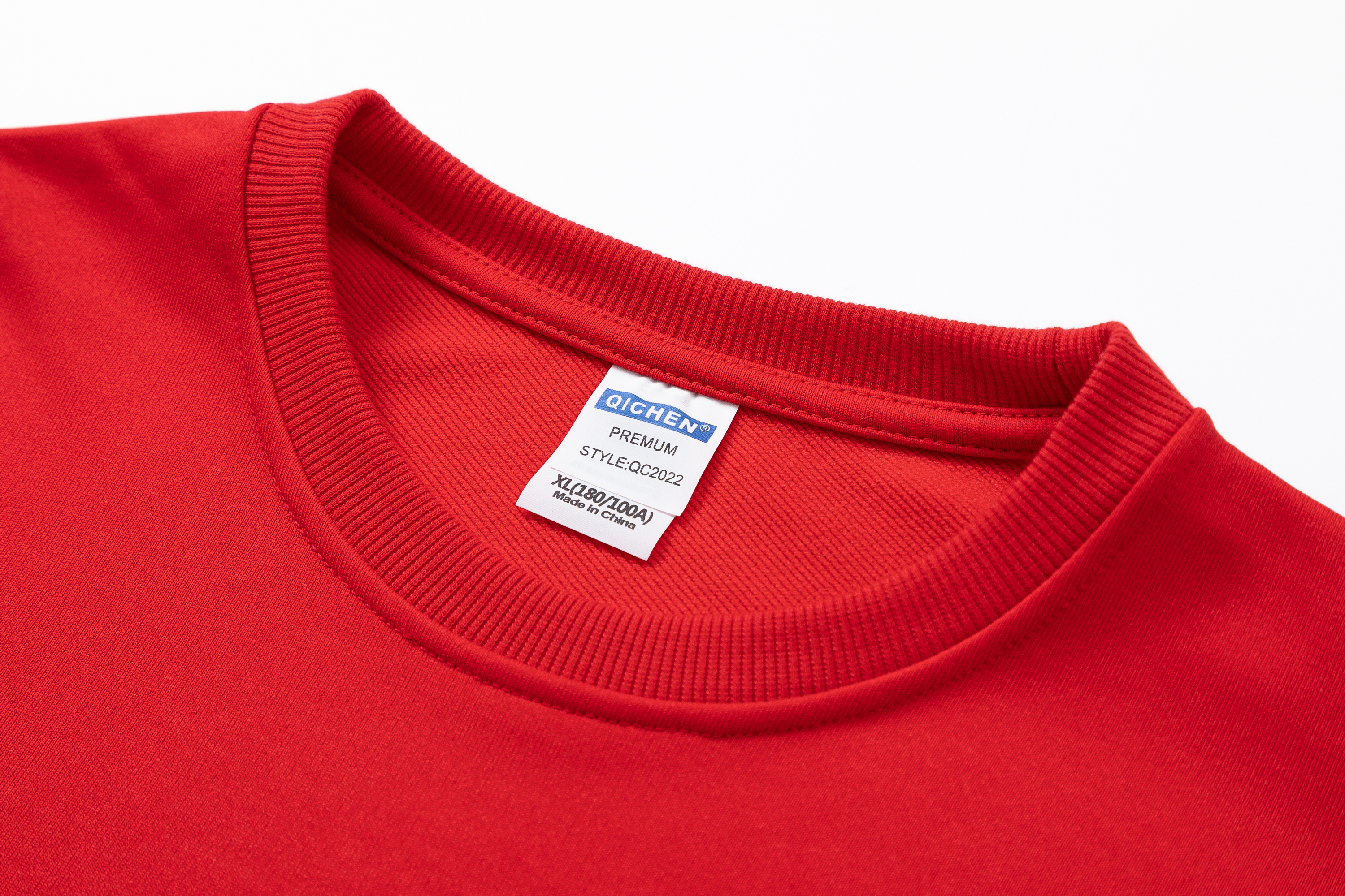 Men's Basic Red Sweatshirt