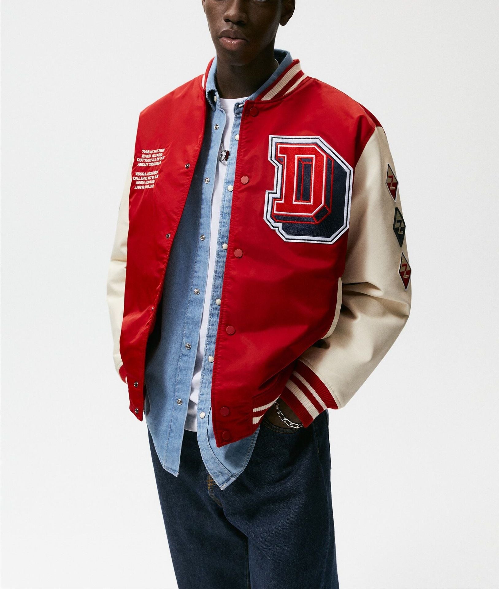 The Vimiaparty Alphabet Embroidered Jackets