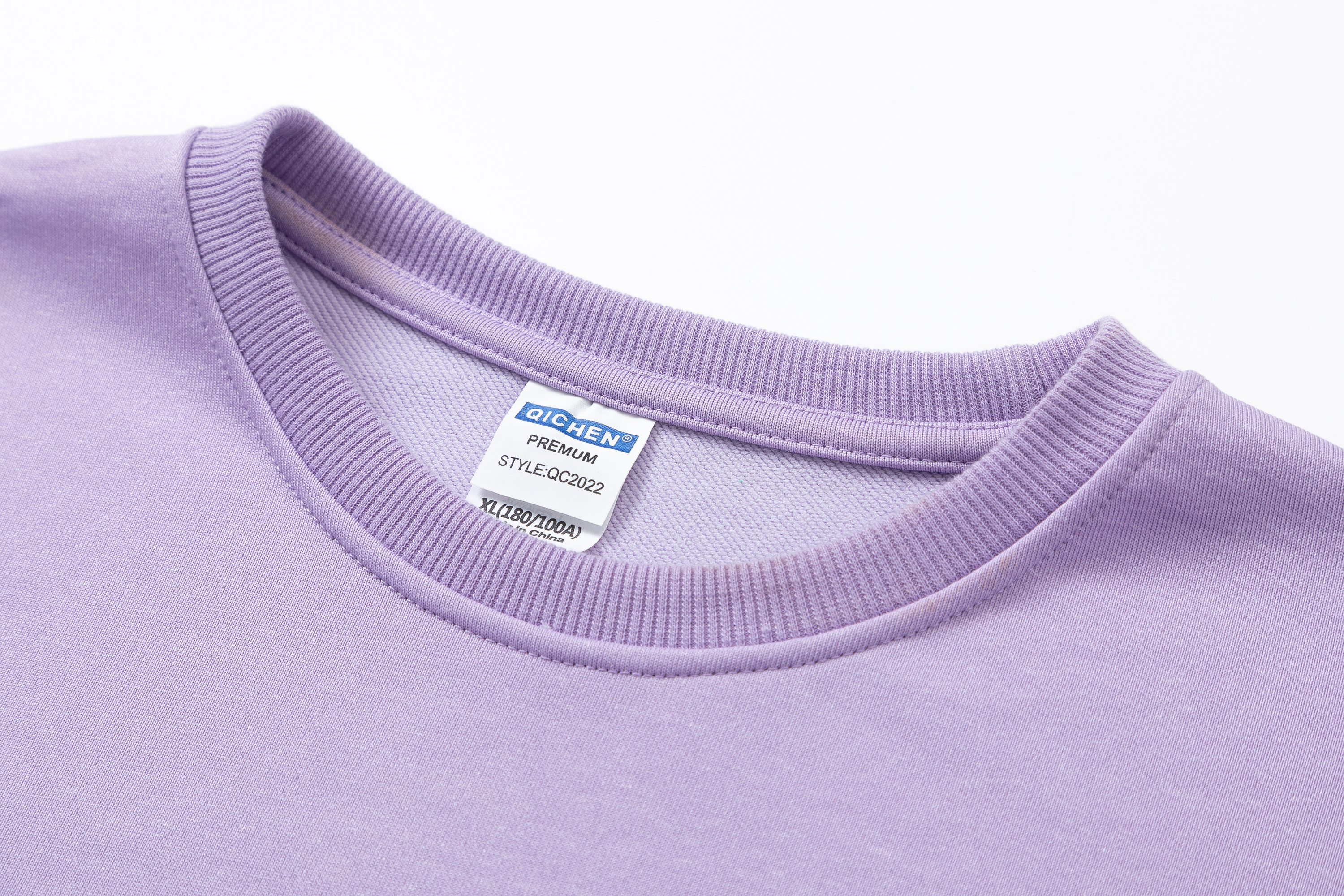 Men's Basic Purple Sweatshirt