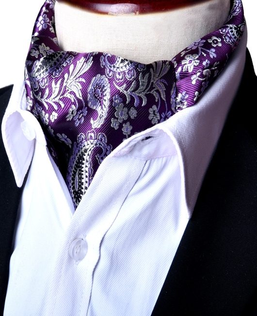 Classic Cashew Jacquard British Neckline Scarf