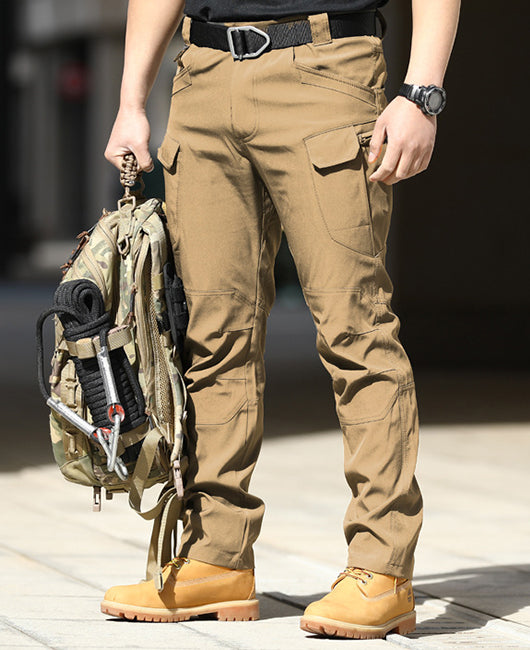 Breathable Patched Pocket Waterproof Cargo Pants