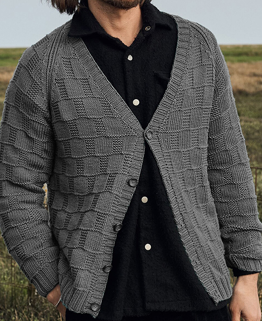 Casual Solid V Neck Buttons Long Sleeve Knitted Sweater