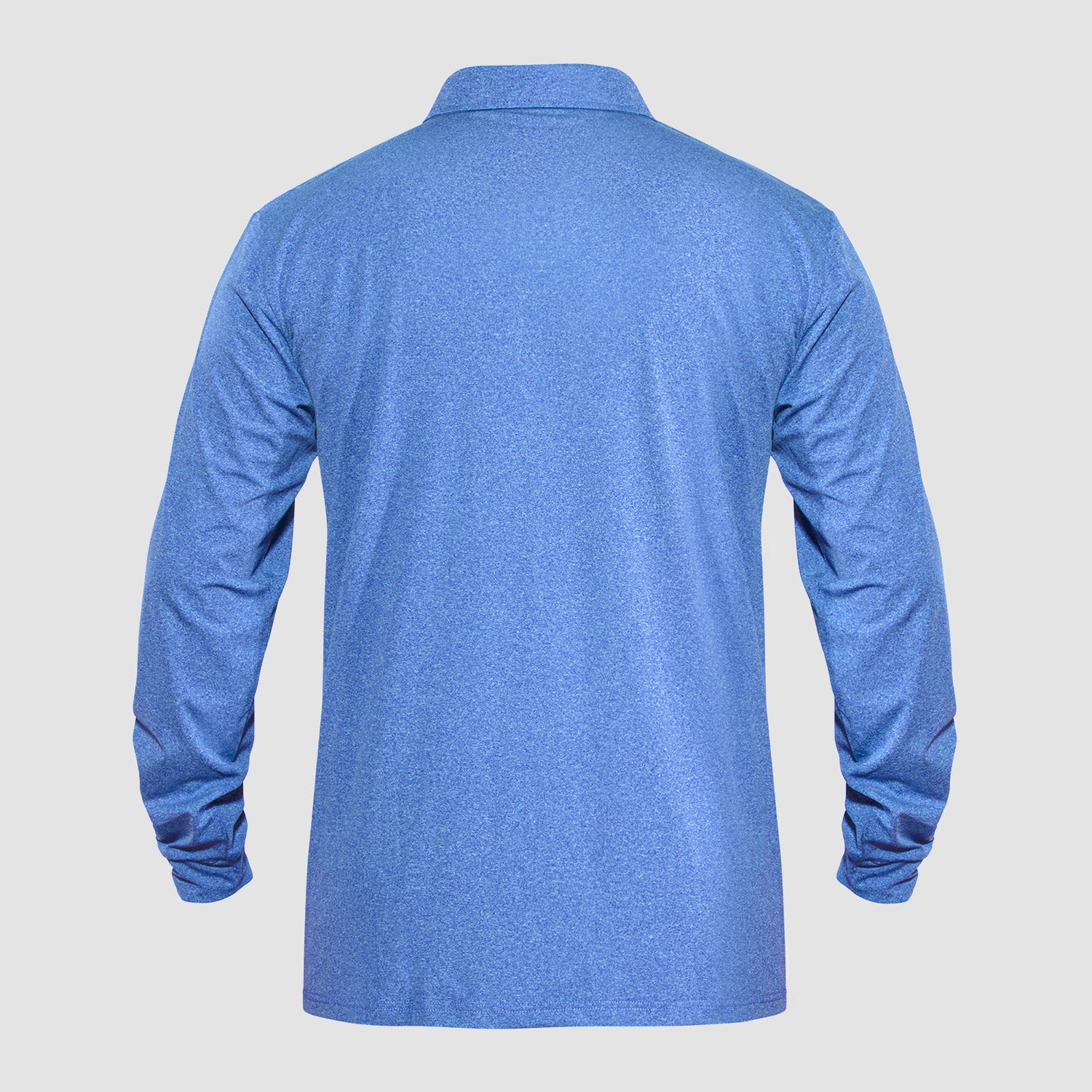 Men's Polo Shirts Long Sleeve Golf Shirts Quick Dry Performance Pique Jersey Sport