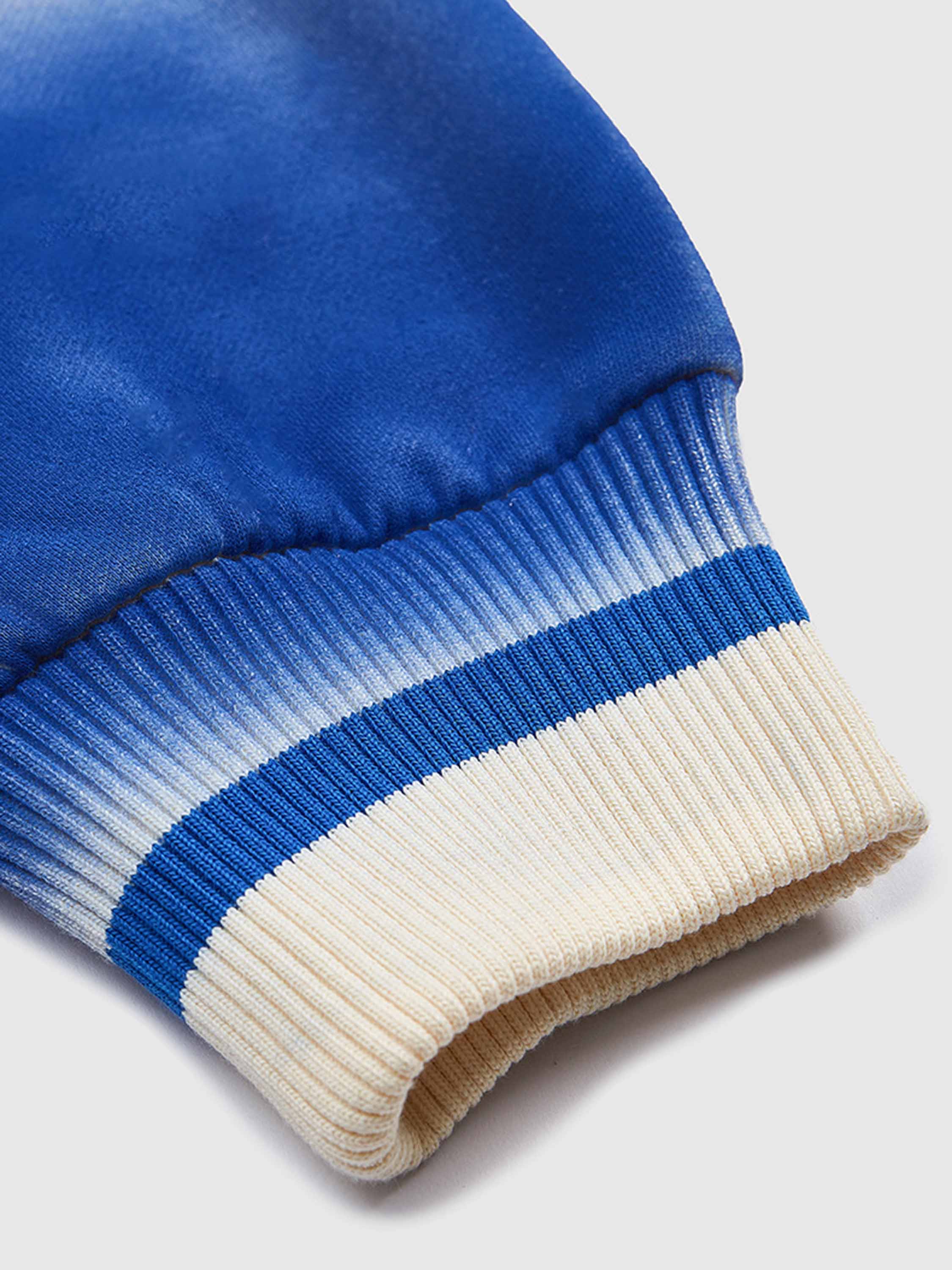 Vimiaparty's American High Street Graffiti Spray-painted Baseball Jacket