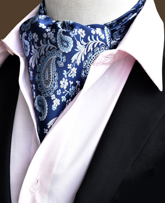 Classic Cashew Jacquard British Neckline Scarf