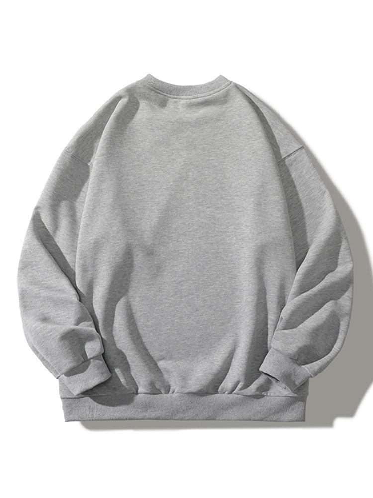 London Bear Print Relaxed Sweatshirt