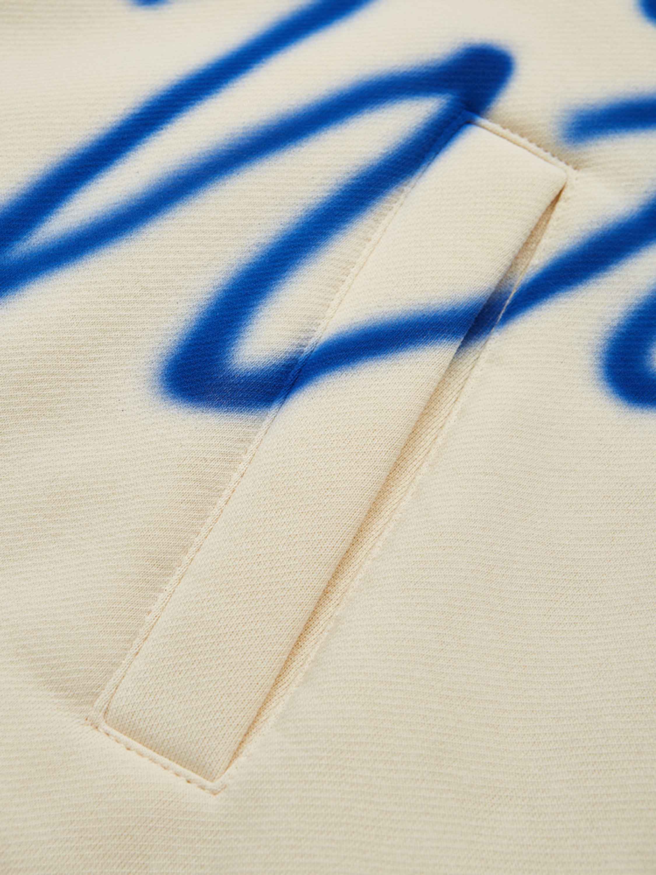 Vimiaparty's American High Street Graffiti Spray-painted Baseball Jacket