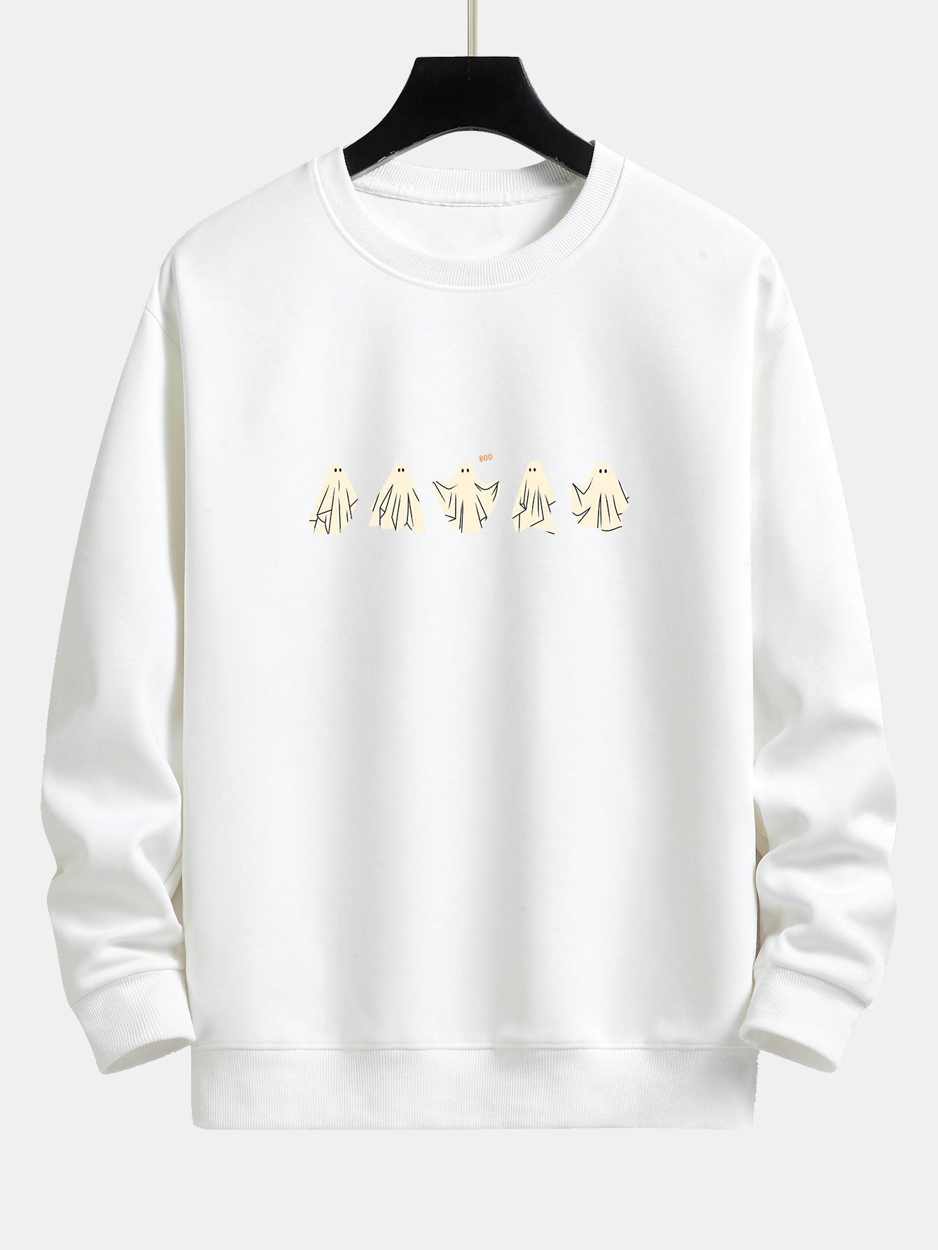 Ghost Print Relax Fit Sweatshirt