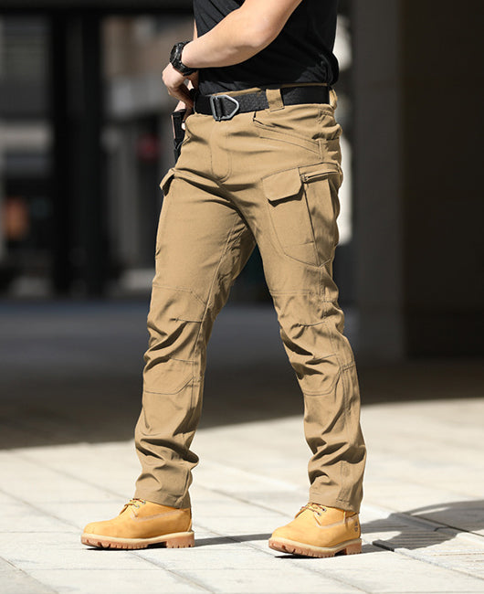 Breathable Patched Pocket Waterproof Cargo Pants