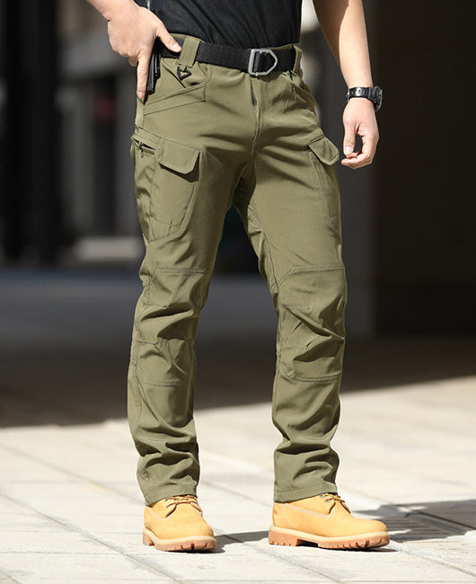 Breathable Patched Pocket Waterproof Cargo Pants