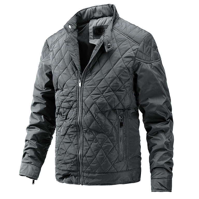 Men's Autumn Winter Zip Fleece Casual Jacket