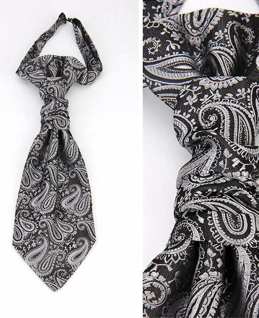 Business Plain Jacquard Knot Design Tie