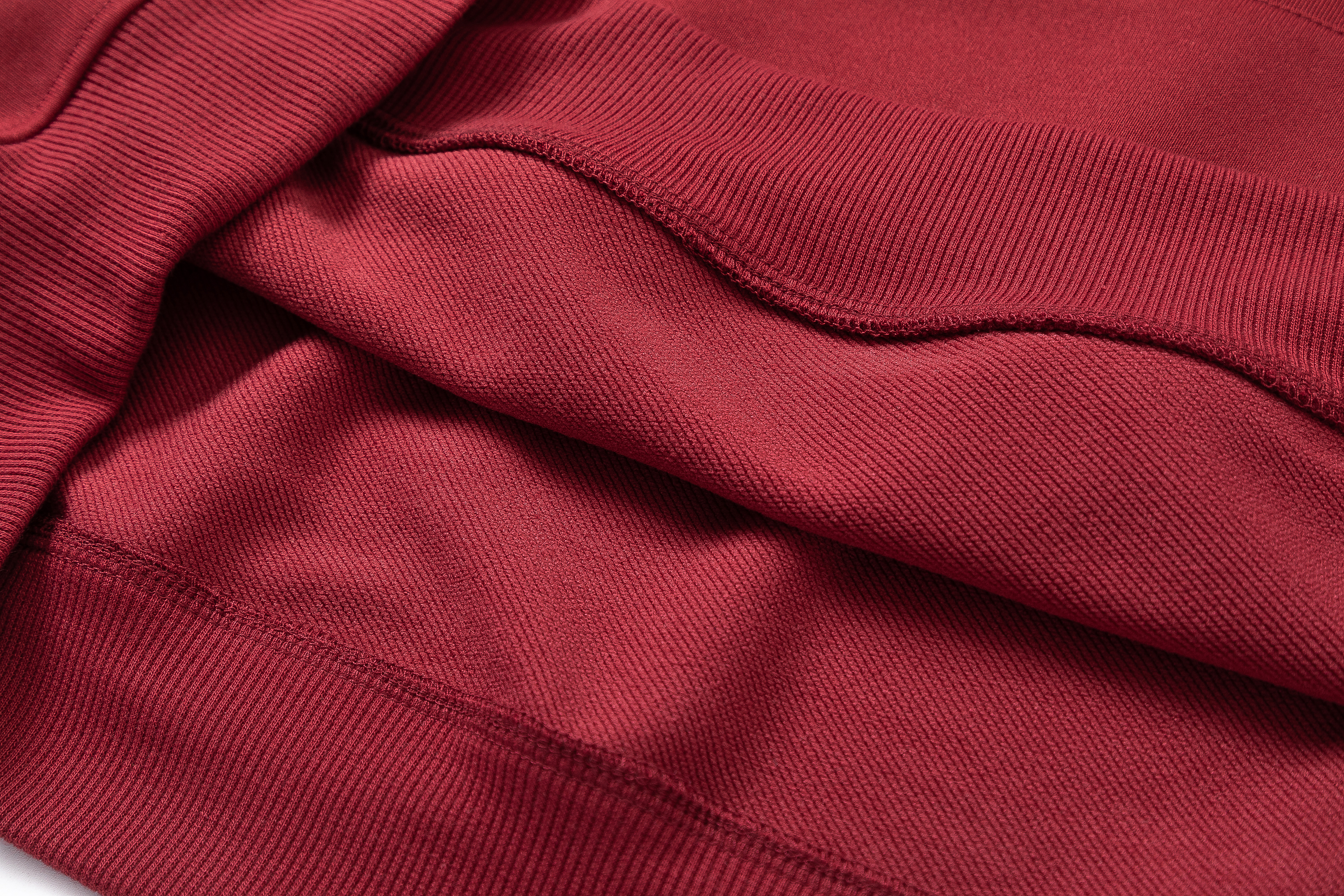 Men's Basic Claret Hoodie